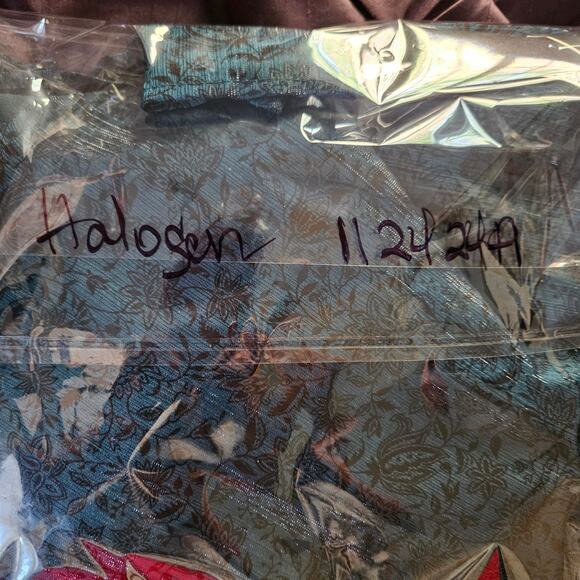 NWOT Halogen Floral Blouse Sz XS - Picture 14 of 15